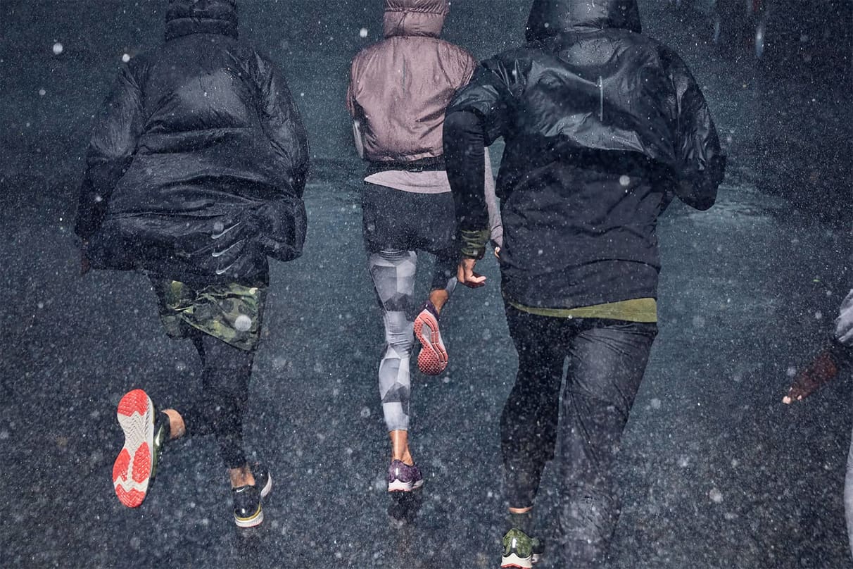 Courir sous la pluie ce qu